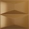 Ekena Millwork 19 5/8in. W x 19 5/8in. H Aberdeen EnduraWall Decorative 3D Wall Panel Covers 2.67 Sq. Ft. WP20X20ABDVG - alternate 1